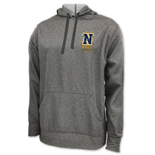Load image into Gallery viewer, Navy Lacrosse Logo Performance Hood