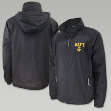 Load image into Gallery viewer, Navy Lightweight Full Zip (Graphite)