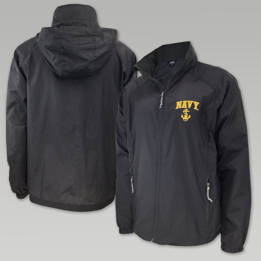 Navy Lightweight Full Zip (Graphite)