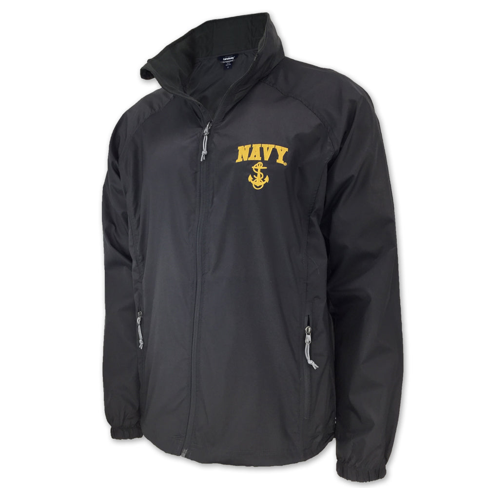 Navy Lightweight Full Zip (Graphite)