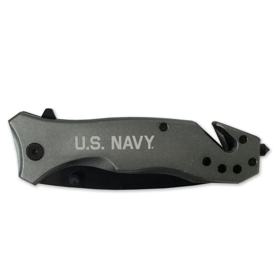 Navy Lock Back Knife (Grey)