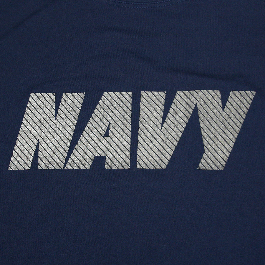 Navy Long Sleeve Performance T (Navy)