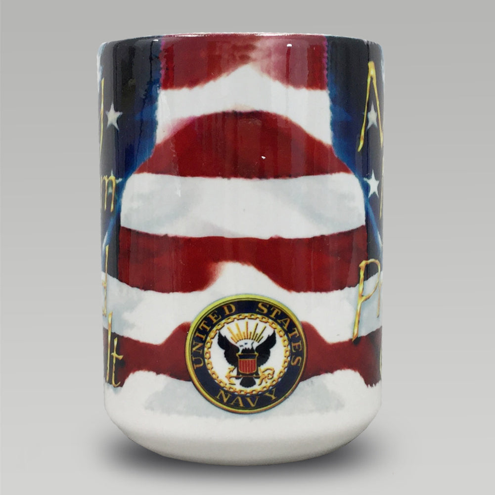 Navy Mom Coffee Mug