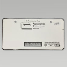 Load image into Gallery viewer, Navy Mom License Plate Frame
