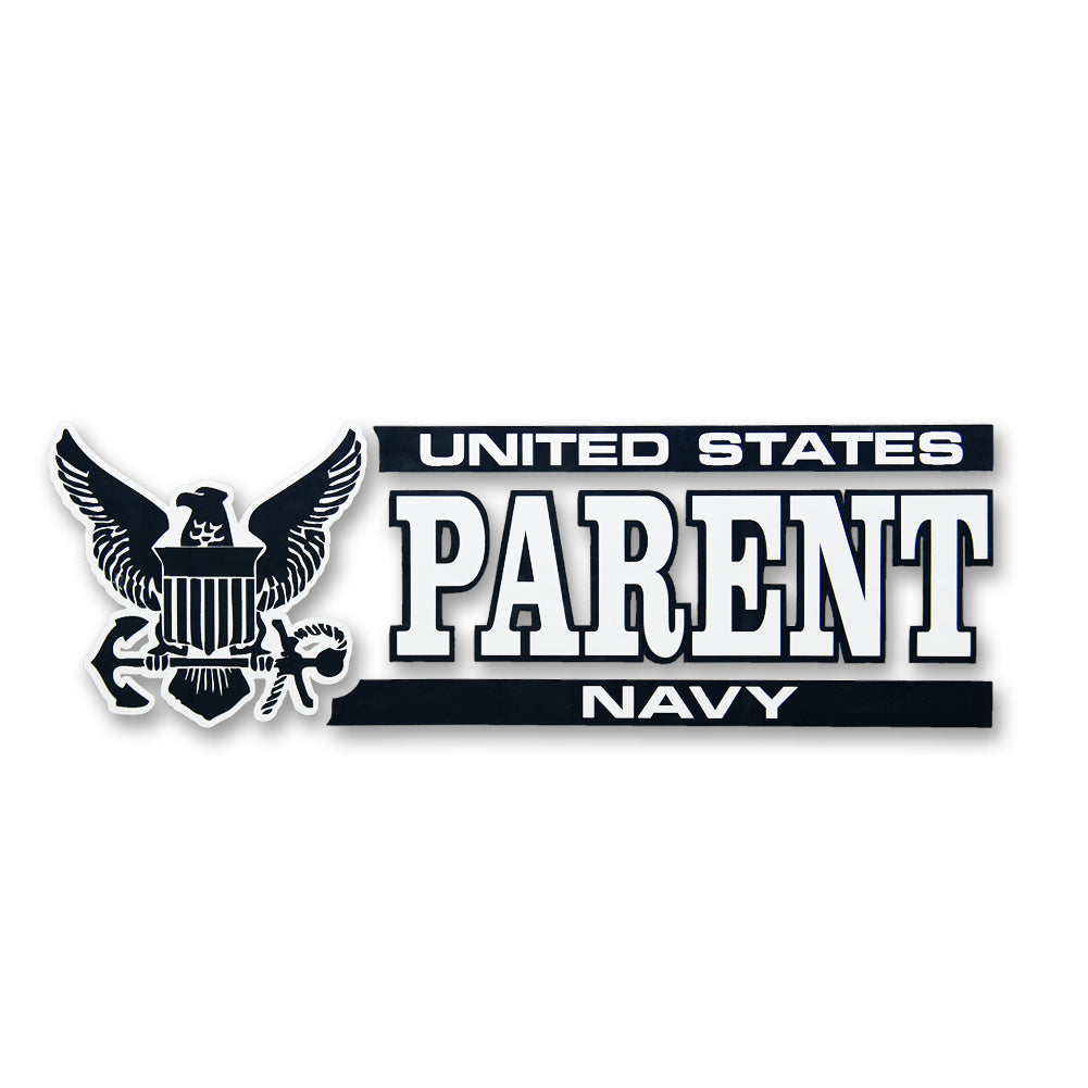 Navy Parent Decal