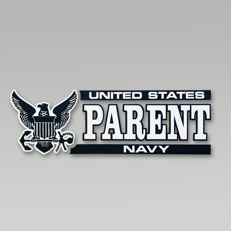 Navy Parent Decal