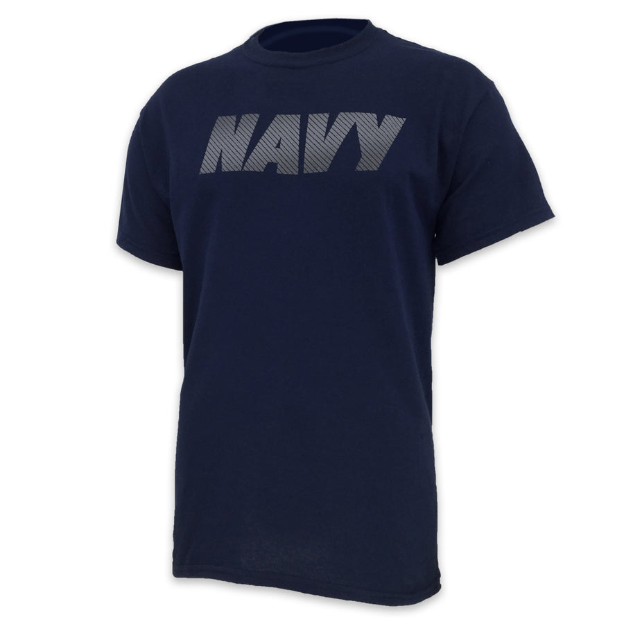 Navy Reflective PT T-Shirt (Navy)