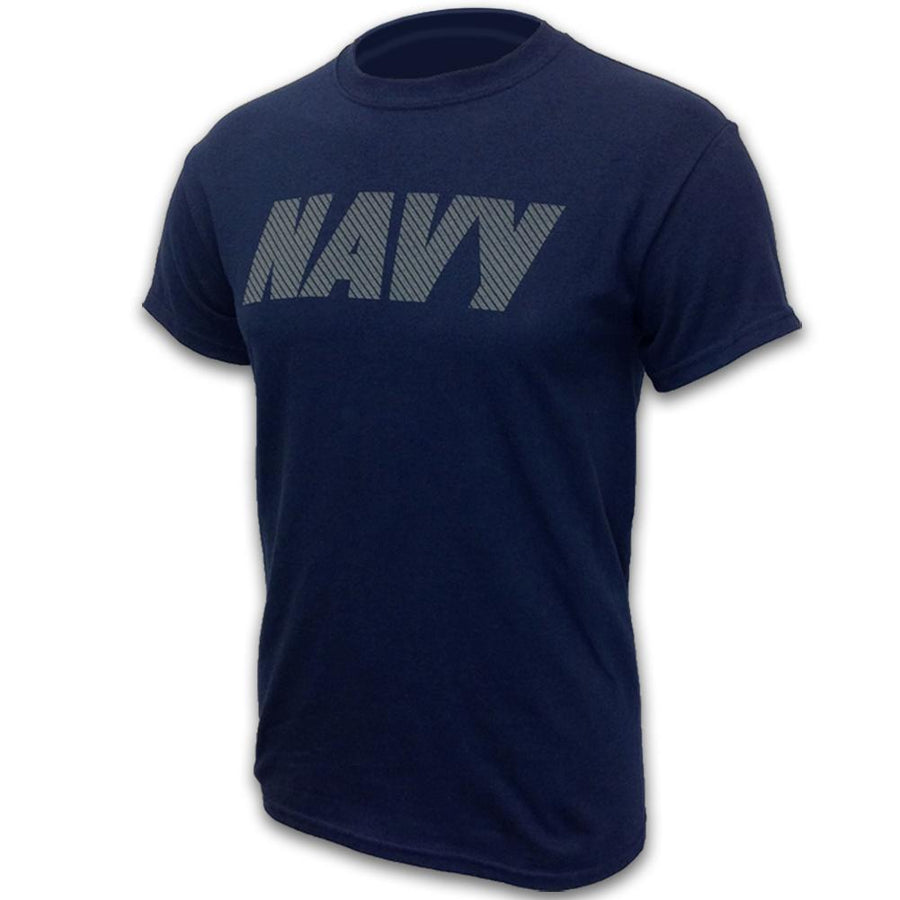 Navy Reflective PT T-Shirt (Navy)