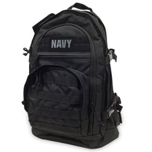 Load image into Gallery viewer, Navy S.O.C 3 Day Pass Bag (Black/Grey)