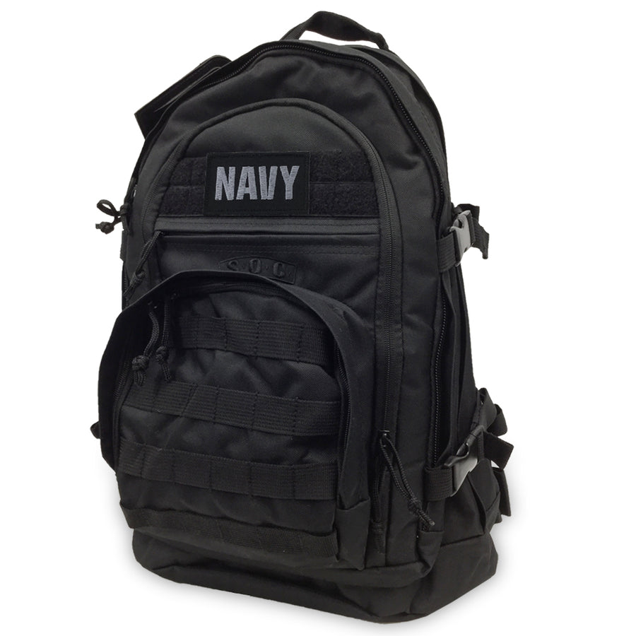 Navy S.O.C 3 Day Pass Bag (Black/Grey)