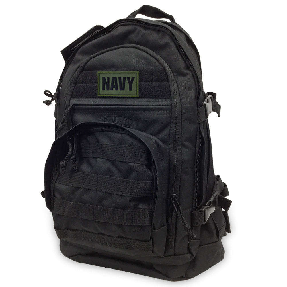 Navy S.O.C 3 Day Pass Bag (Black/OD Green)