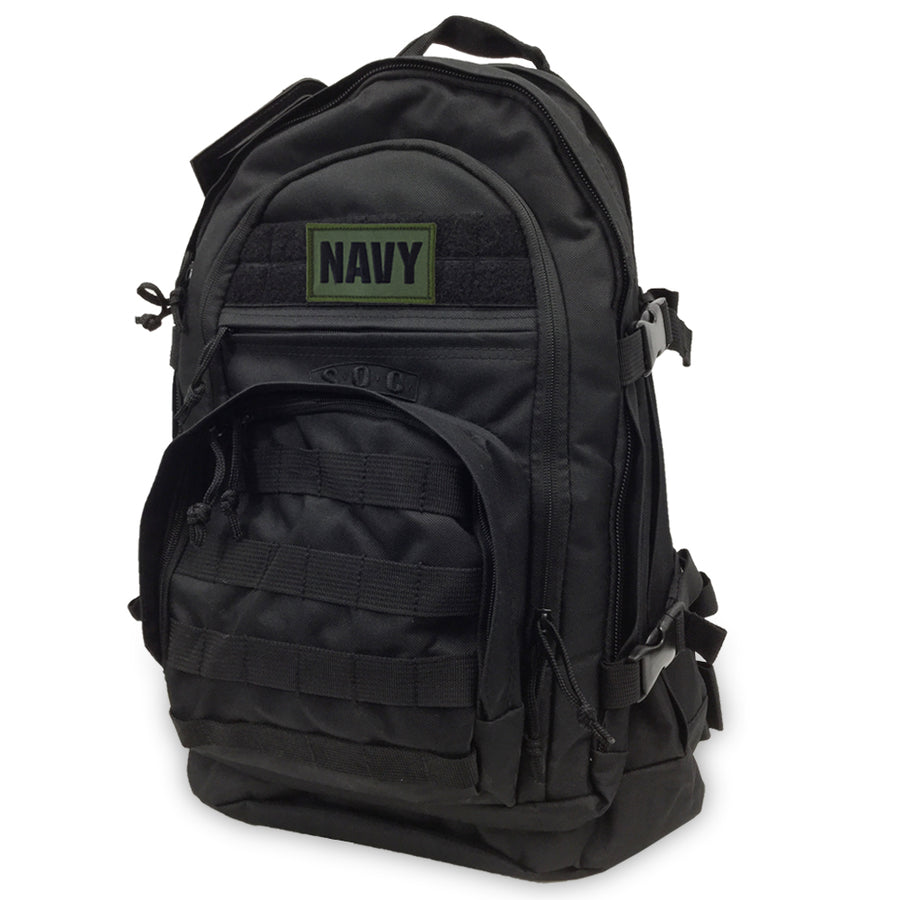 Navy S.O.C 3 Day Pass Bag Black OD Green