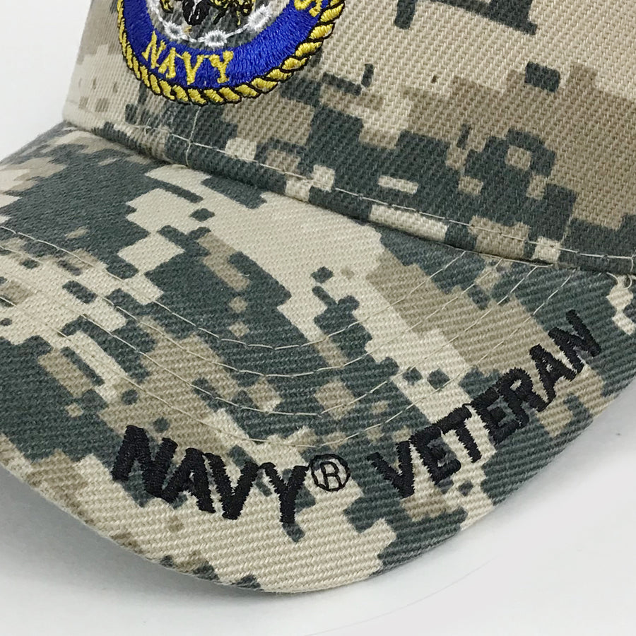 Navy Seal Veteran Digital Camo Hat (Camo)