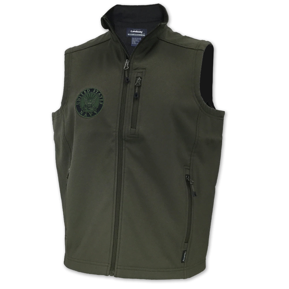 Navy Soft Shell Vest (OD Green)