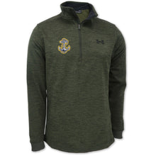 Load image into Gallery viewer, Navy UA Armour Fleece 1/4Zip Od