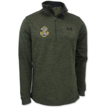 Load image into Gallery viewer, Navy UA Armour Fleece 1/4Zip Od