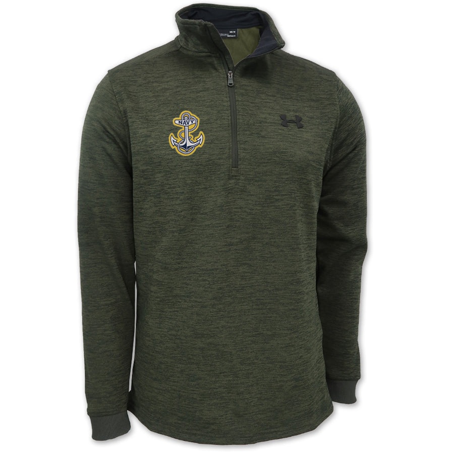 Navy UA Armour Fleece 1/4Zip Od