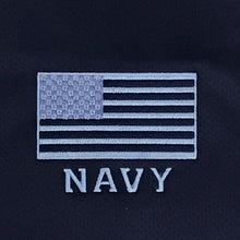 Load image into Gallery viewer, Navy Under Armour Tonal Flag Performance Polo (Navy)