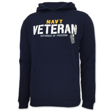 Load image into Gallery viewer, Navy Veteran Defender Hood