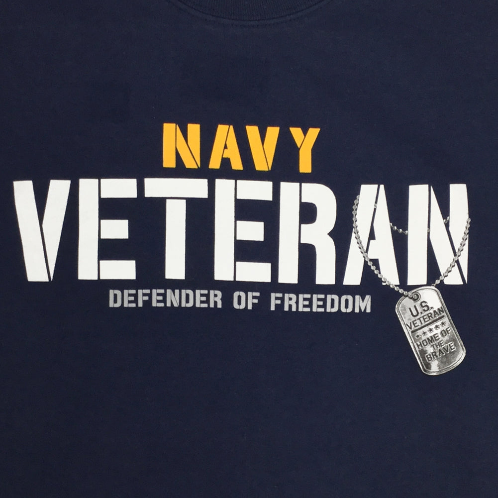 Navy Veteran Defender T-Shirt (Navy)