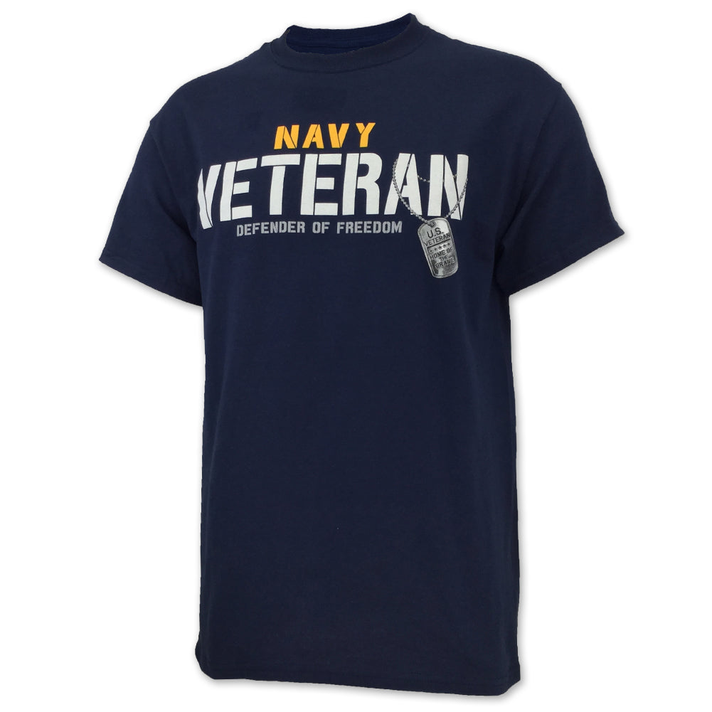 Navy Veteran Defender T-Shirt (Navy)