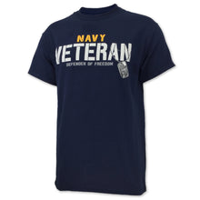 Load image into Gallery viewer, Navy Veteran Defender T-Shirt (Navy)