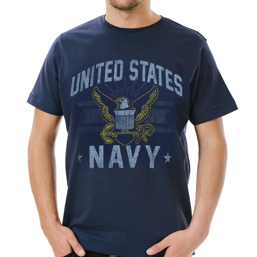 Navy Vintage Basic T-Shirt (Navy)