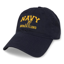 Load image into Gallery viewer, NAVY WRESTLING HAT (NAVY) 3