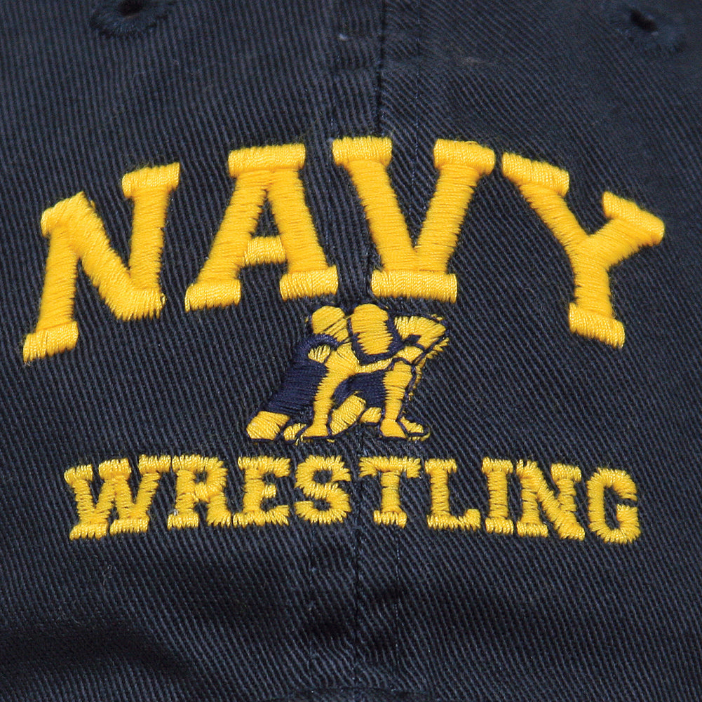 NAVY WRESTLING HAT (NAVY) 2