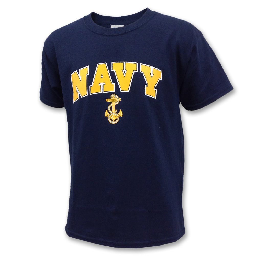 Navy Youth Arch Anchor T (Navy)