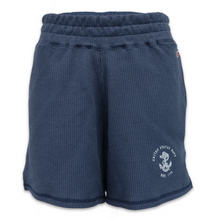 Load image into Gallery viewer, Navy Ladies Waffle Short (Navy)