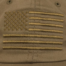 Load image into Gallery viewer, American Flag Hat (Coyote Brown)