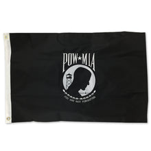 Load image into Gallery viewer, POW MIA 2 Sided Embroidered Flag (2&#39;X3&#39;)