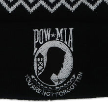 Load image into Gallery viewer, POW MIA Watch Cap (Black)