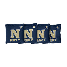 Load image into Gallery viewer, Naval Academy Corn Filled Cornhole Bags (Blue)