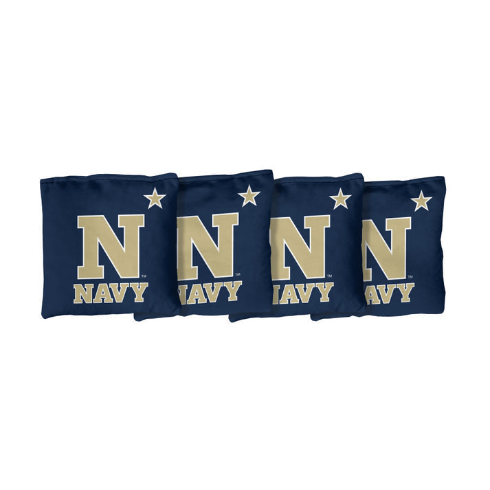 Naval Academy Corn Filled Cornhole Bags (Blue)