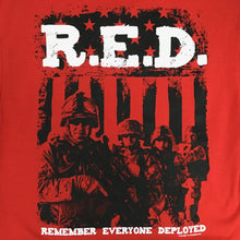 Load image into Gallery viewer, R.E.D. Friday Soldier T-Shirt (Red)