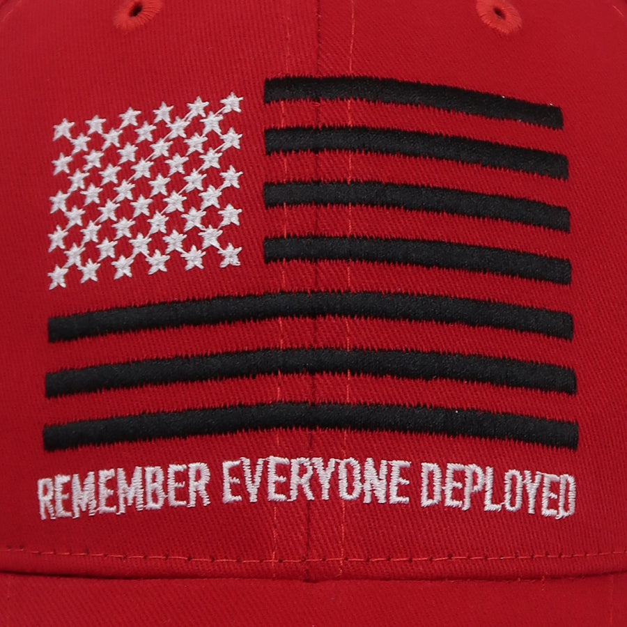 R.E.D. Remember Everyone Deployed Hat (Red)