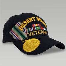 Load image into Gallery viewer, Desert Storm Veteran Medal Cap