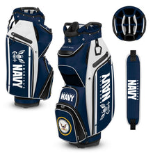 Load image into Gallery viewer, U.S. Navy Bucket III Cooler Cart Bag (Navy/White)*