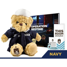 Load image into Gallery viewer, Sailor Sleeptight Navy Bear &amp; Storybook