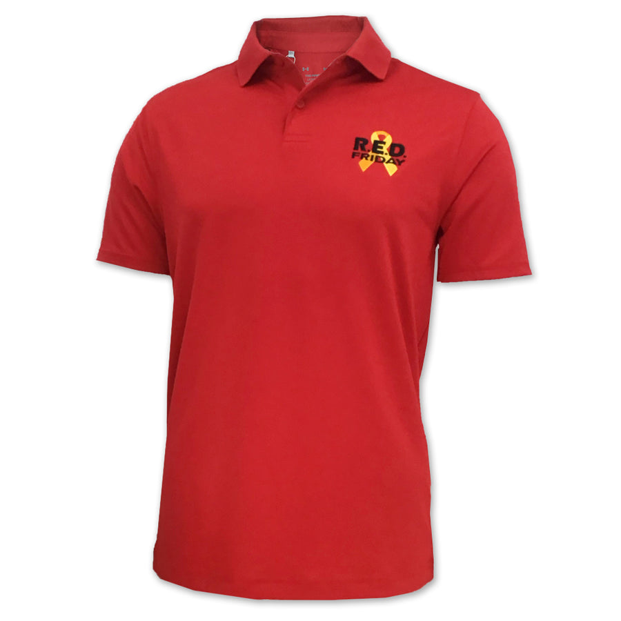 Under Armour RED Friday Polo (Red)