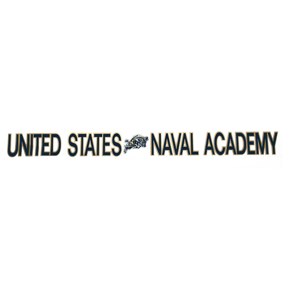 United States Naval Academy Strip Decal