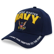Load image into Gallery viewer, United States Navy Bold Tactics Hat (Navy)