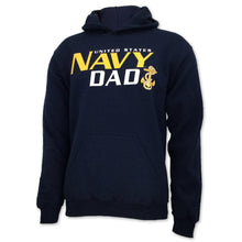 Load image into Gallery viewer, United States Navy Dad Hood (Navy)