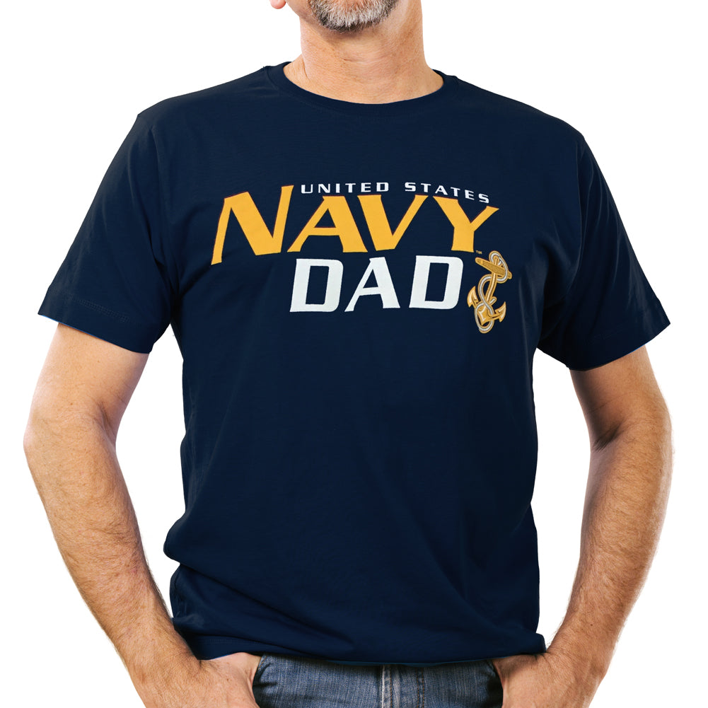 United States Navy Dad T-Shirt (Navy)