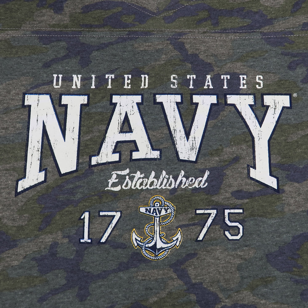 United States Navy Ladies Camo T-Shirt