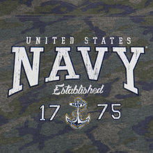 Load image into Gallery viewer, United States Navy Ladies Camo T-Shirt