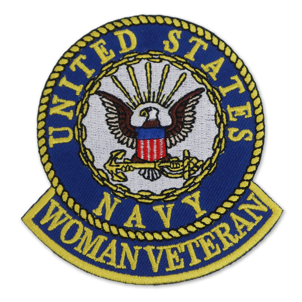 United States Navy Seal Woman Veteran Patch