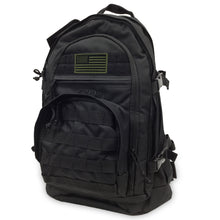 Load image into Gallery viewer, USA Flag S.O.C. 3 Day Pass Bag (Black)